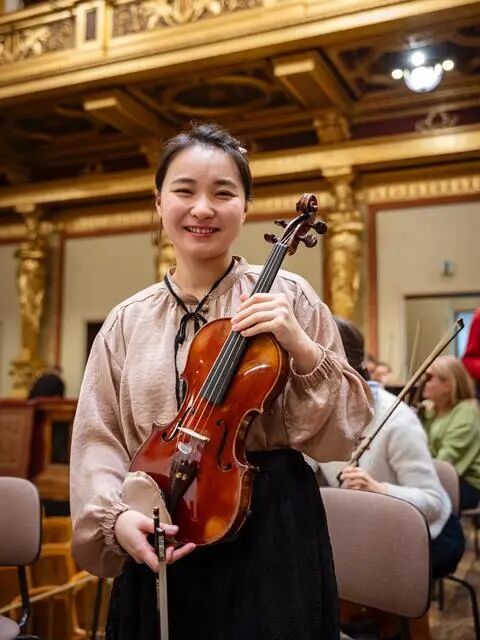 维也纳交响乐团宣布新任第三首席小提琴